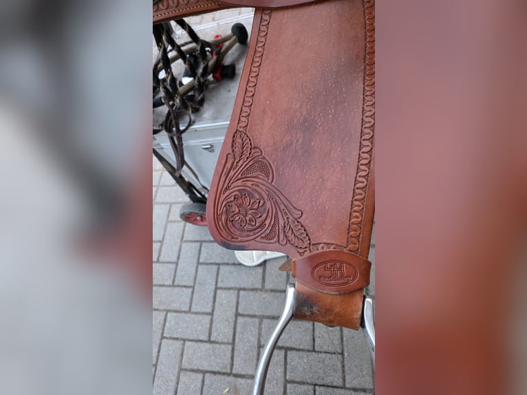 Westernsattel der Marke „4-H Saddlery“ für Kaltblut