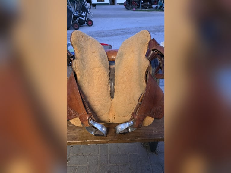 Westernsattel der Marke „4-H Saddlery“ für Kaltblut