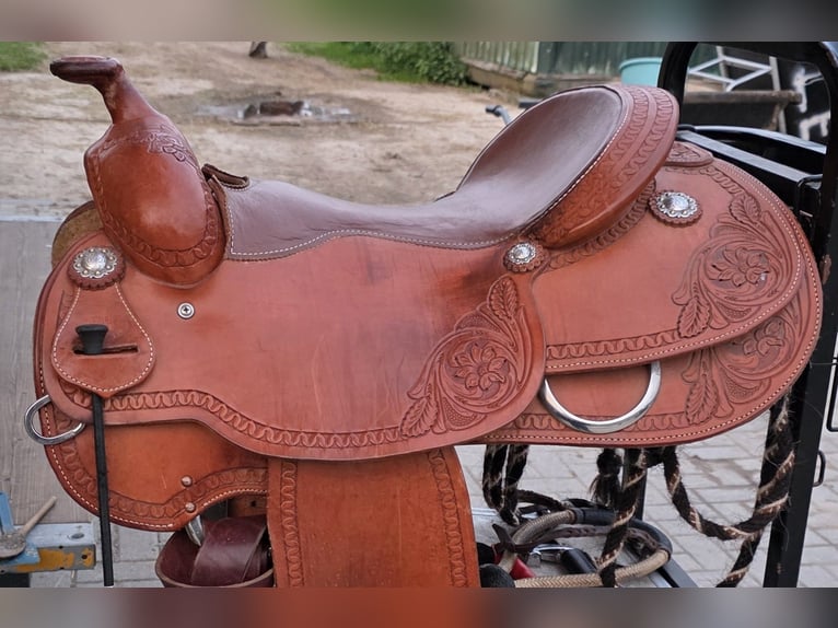 Westernsattel der Marke „4-H Saddlery“ für Kaltblut