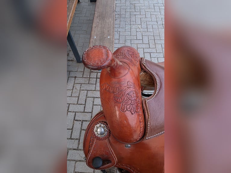 Westernsattel der Marke „4-H Saddlery“ für Kaltblut