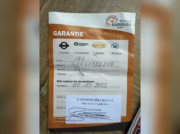 Westernsattel Equiflex Elite 16 Zoll