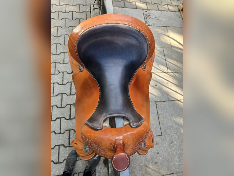 Westernsattel, Equiflex, Horse and Rider, HR, 16", 11/19