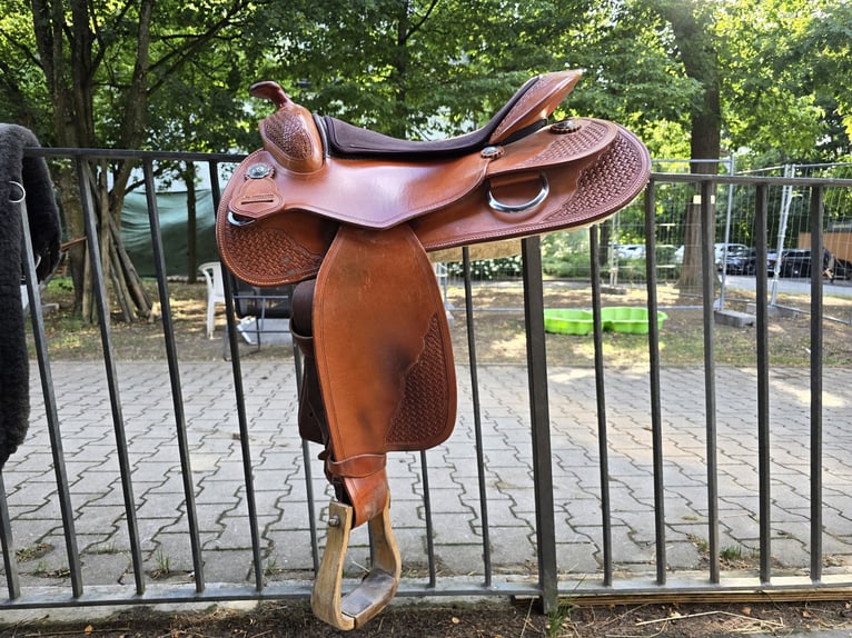 Westernsattel, Equiflex, Horse and Rider, HR, 16", 11/19