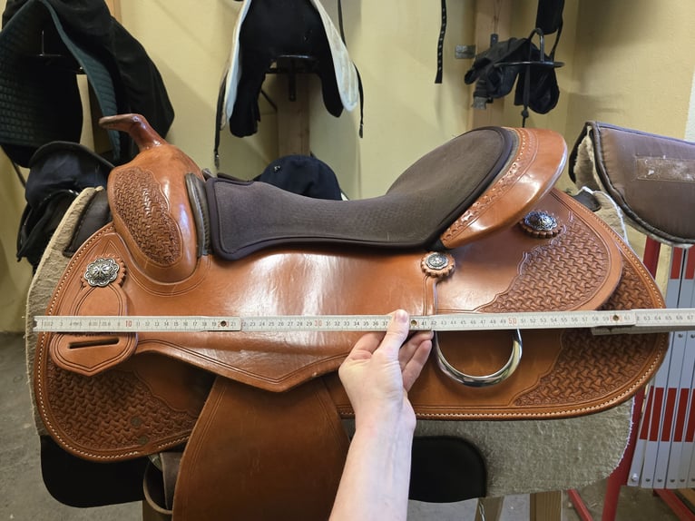 Westernsattel, Equiflex, Horse and Rider, HR, 16", 11/19
