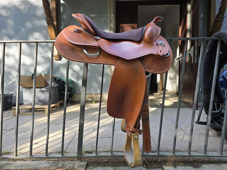 Westernsattel, Equiflex, Horse and Rider, HR, 16", 11/19