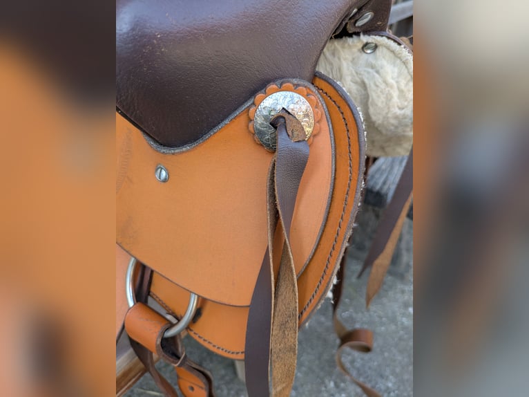Westernsattel für Shetty/Pony