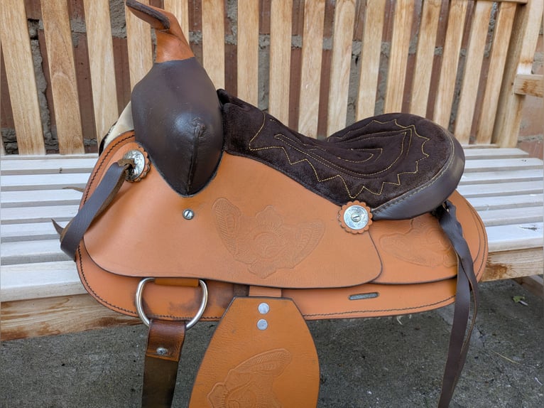 Westernsattel für Shetty/Pony