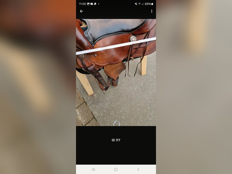 Westernsattel für WB 