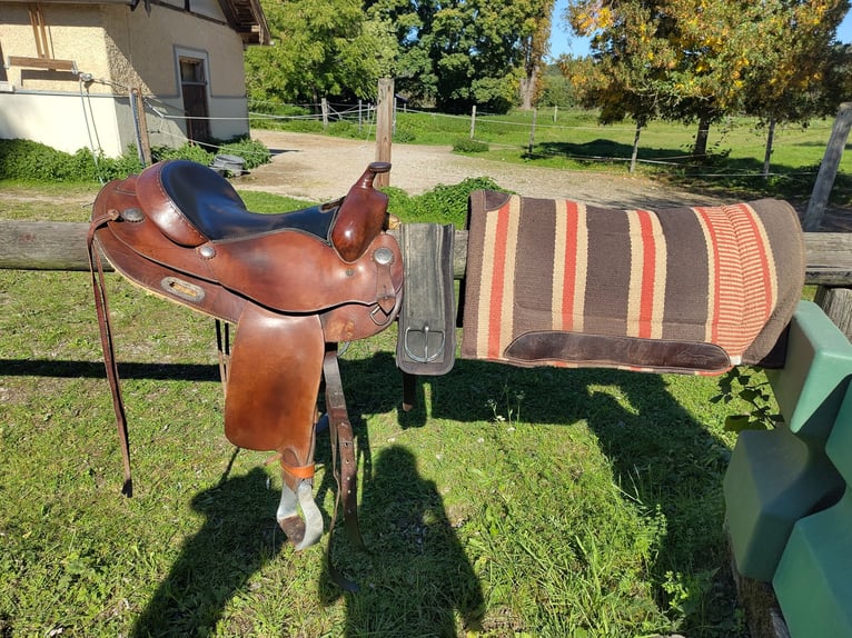 Westernsattel mit Westernpad