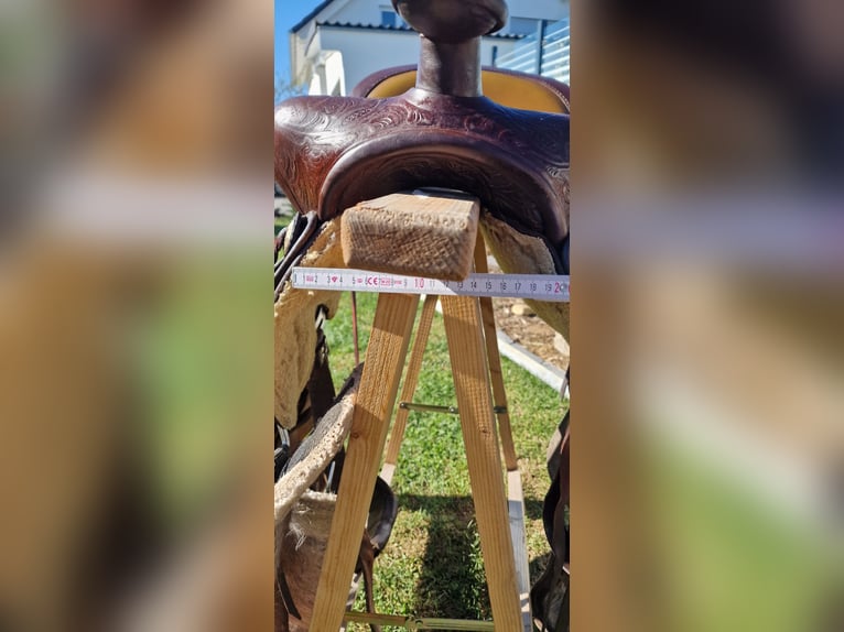 Westernsattel sehr guter Zustand für Warmblut