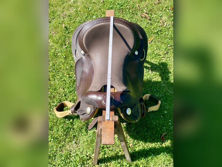 Westernsattel Triple W platinum small butterfly Westernsattel Triple W platinum small butterfly