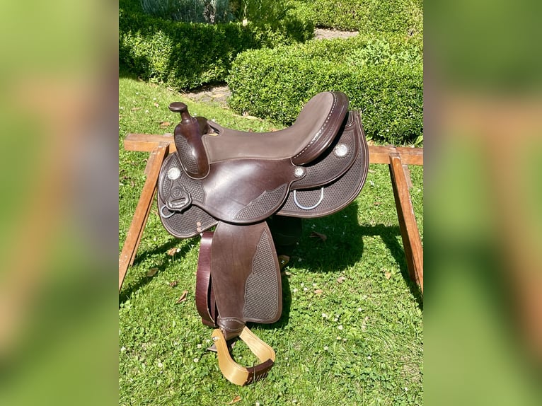 Westernsattel Triple W platinum small butterfly Westernsattel Triple W platinum small butterfly