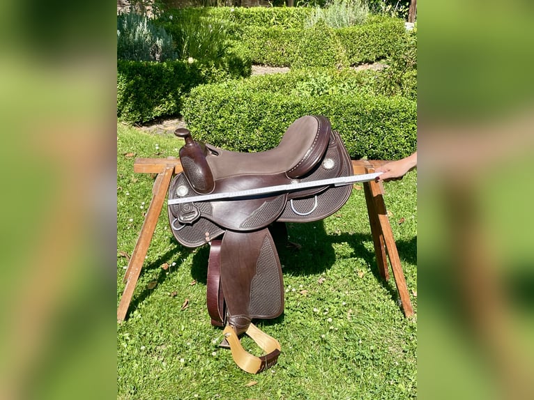 Westernsattel Triple W platinum small butterfly Westernsattel Triple W platinum small butterfly