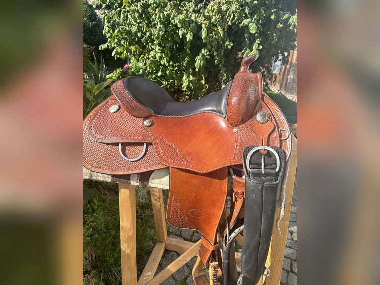  Westernsattel West Wood Saddlery DL 16 HB