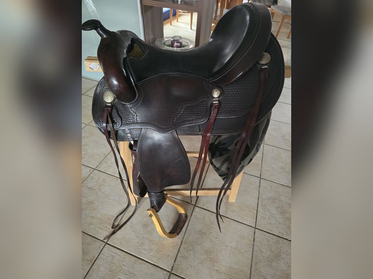 Westernsattel, WWW Gold, semi