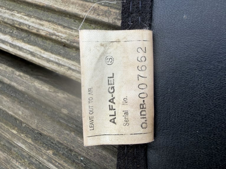 Alfa-Gel Sattelpad / Gelpad schwarz