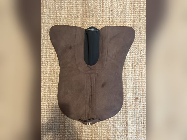 Winderen Sattelpad Gelpad fürs Dressurreiten Comfort 18mm Chocolate