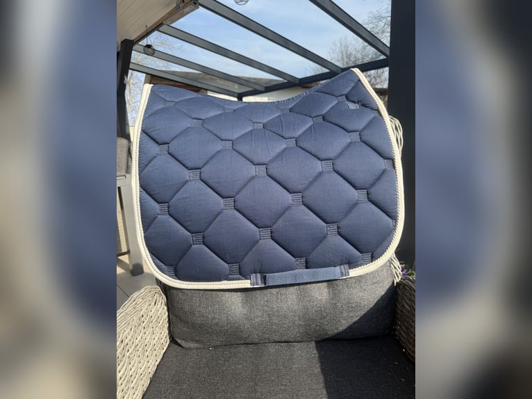 Blaue Waldhausen Dressurschabracke WB/DR