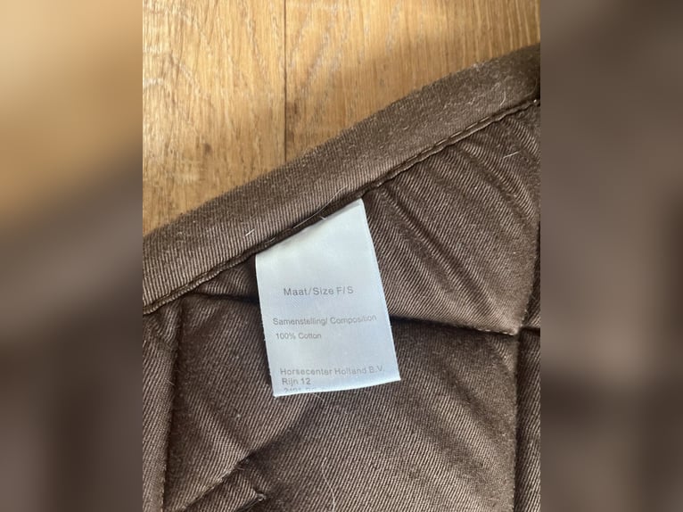 braune Dressur HV Polo Schabracke