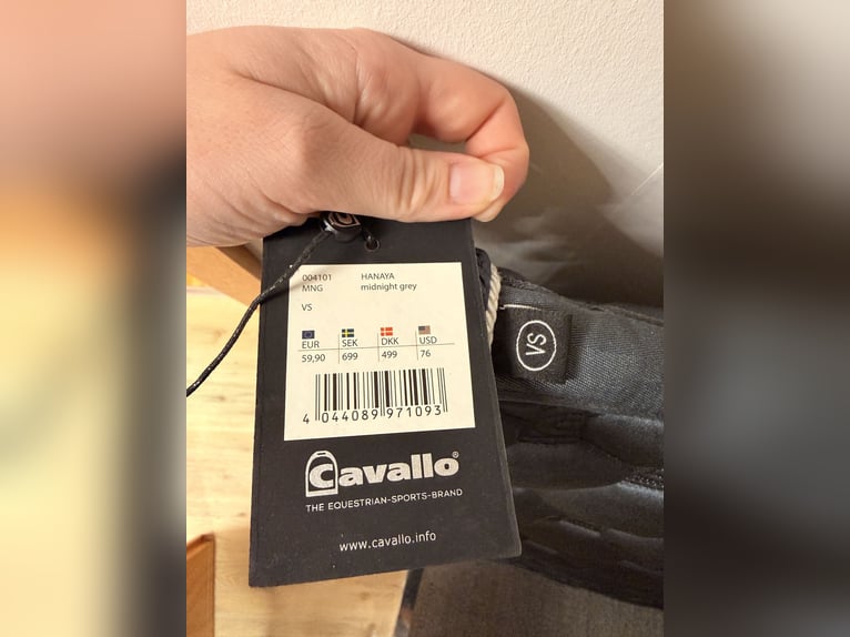 Cavallo Springschabracke VS Hanaya Midnight grey