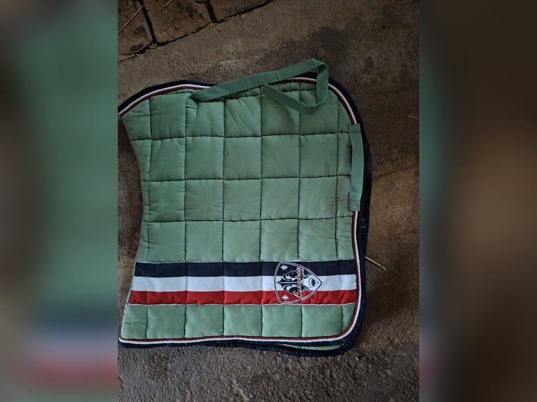 Eskadron Dressurschabracke Grün - Gebraucht (Umstieg auf Western)