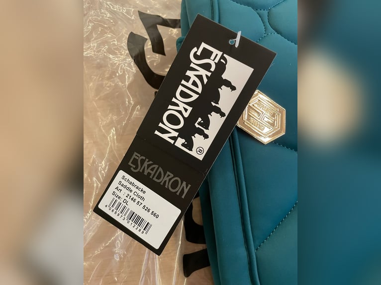 ESKADRON Schabracke, Dressur Warmblut, petrol