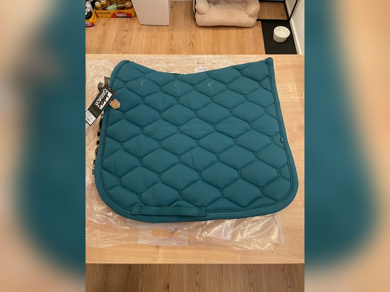 ESKADRON Schabracke, Dressur Warmblut, petrol