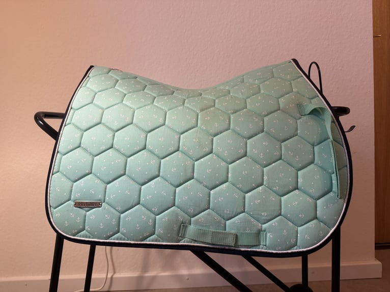 Maritim Schabracke in Mint von Felix Bühler (Größe Vielseitigkeit)