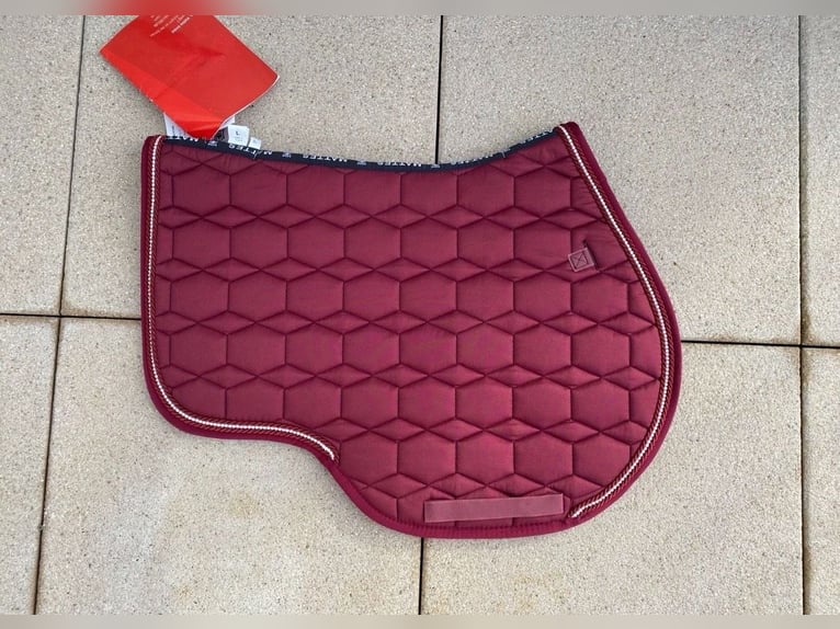 Mattes Schabracke Eurofit Springen SR- Bordeaux/Crystal NEU