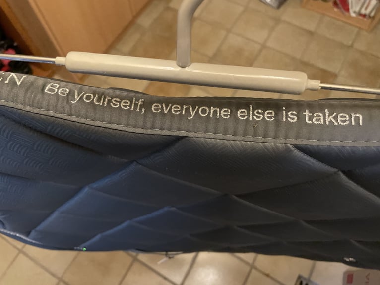 PS of Sweden DR-Schabracke NEU Plait Silber