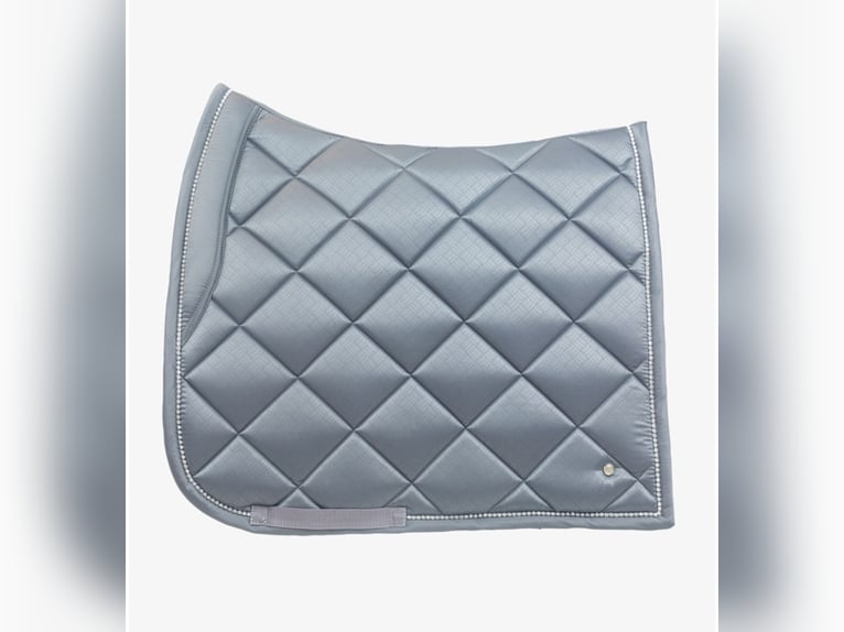 PS of Sweden Dressur Schabracke NEU Cob „Plait“ Zopfmuster silber