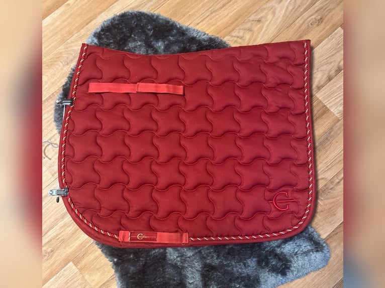 Rote Covalliero Dressur Schabracke