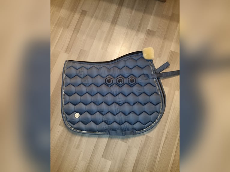 Schabracke Dressur blau Schabracke Dressur blau