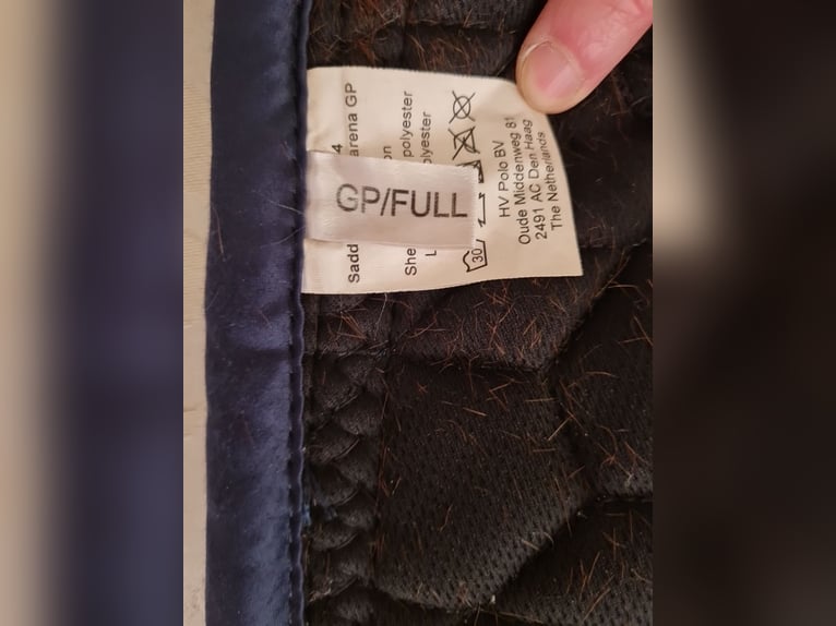 Schabracke GP FULL * blau * sehr guter Zustand!