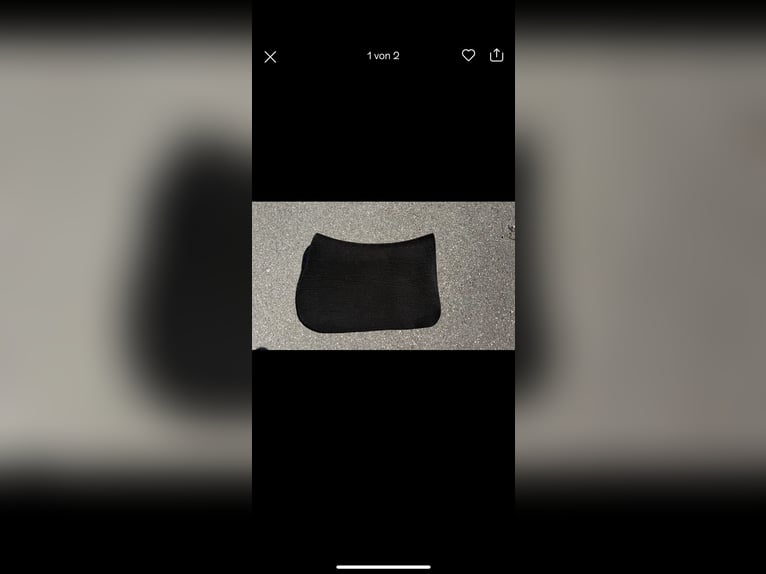 Sattelpad / Schabracke aus Filz / Westernpad für Pferde