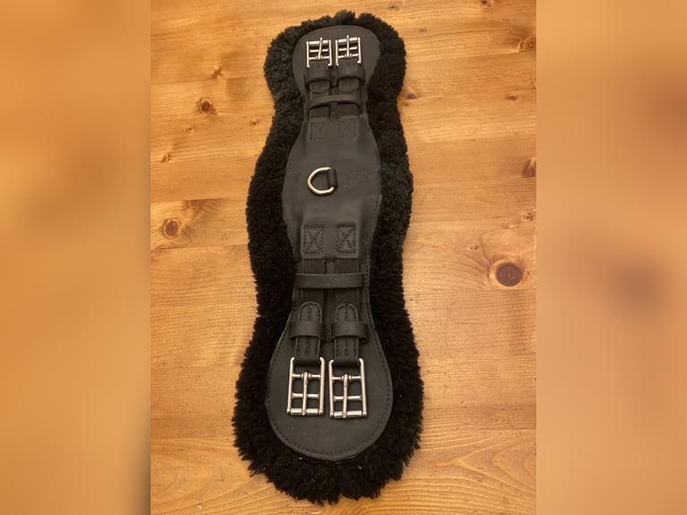 Kurzgurt 50 cm Leder mit Lammfell