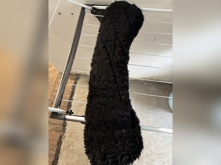 Mattes Mondgurt 50cm schwarz