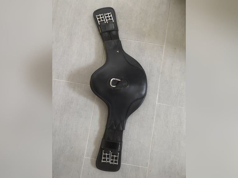 BUSSE Sattelgurt ''LAURENZA-DR'' elastisch schwarz, 70 cm
