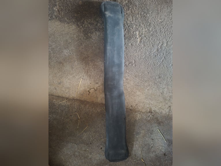 Schwarzer Sattelgurt / Kurzgurt - Länge ca. 81 cm (gebraucht)