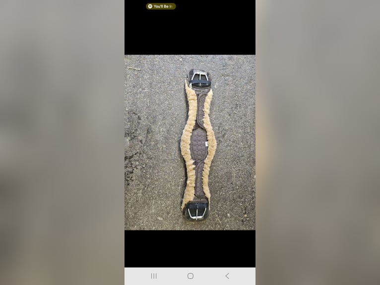 Westernsattelgurt Lammfell 75cm