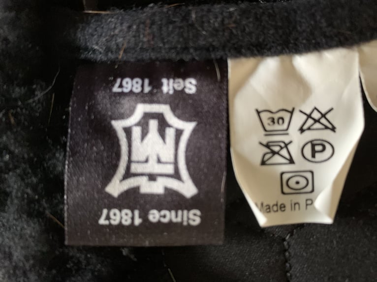 Mattes Lammfellgurt lang