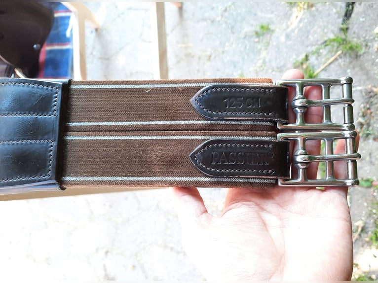 Sattelgurt Langgurt Passier, Leder - braun/havana/tobacco 125 cm