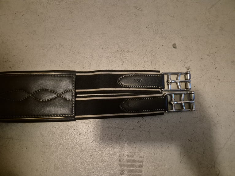 Sattelgurt Ledergurt Langgurt DT Saddlery Butterfly 130cm