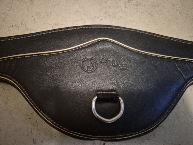 Sattelgurt Ledergurt Langgurt DT Saddlery Butterfly 130cm