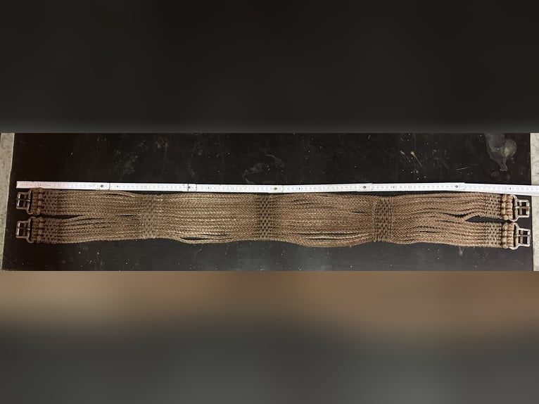 Schnurgurt/ Kordelgurt braun 116cm