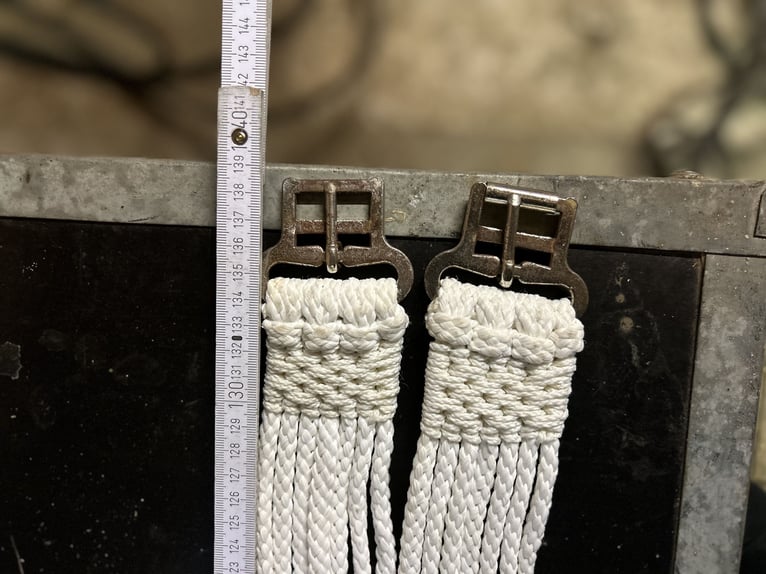 Schnurgurt/ Kordelgurt weiß 139cm 