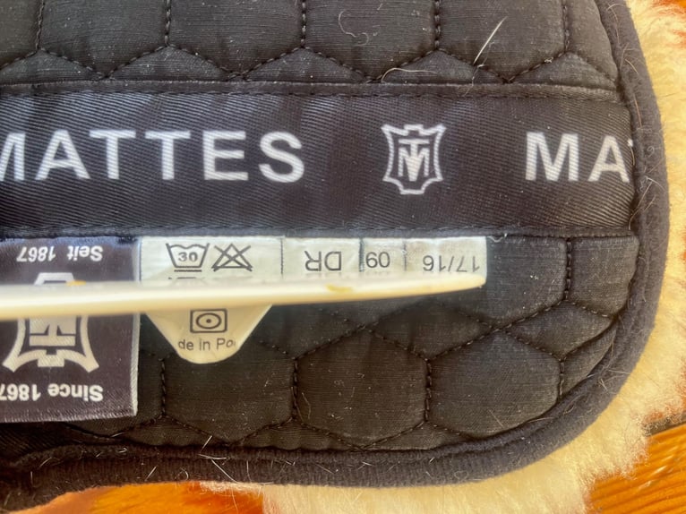  Mattes Lammfell Gurtschoner Kurzgurt Bezug 60 cm
