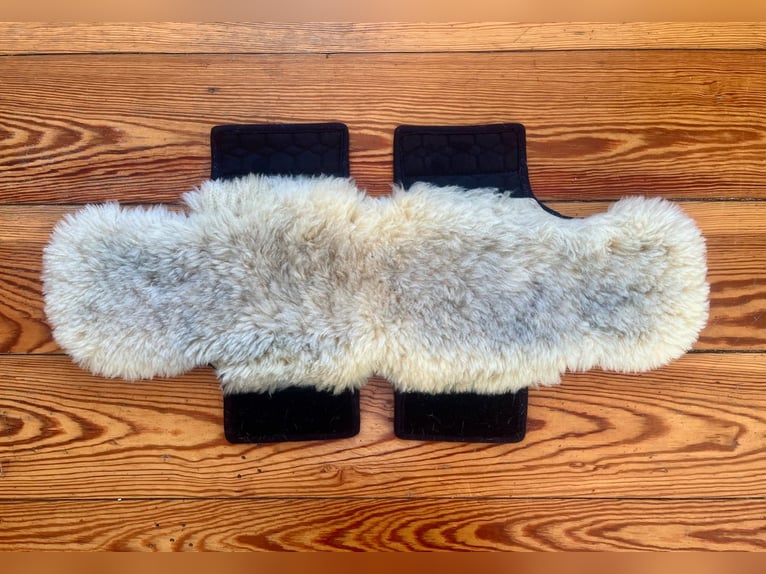  Mattes Lammfell Gurtschoner Kurzgurt Bezug 60 cm