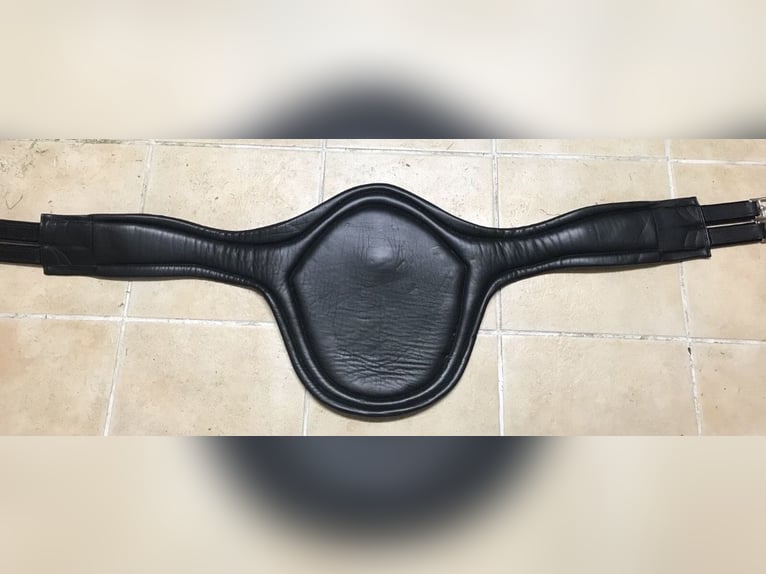 Stollenschutzgurt Fairfax Schwarz 142cm Sehr Weiches Leder Neuwertig!