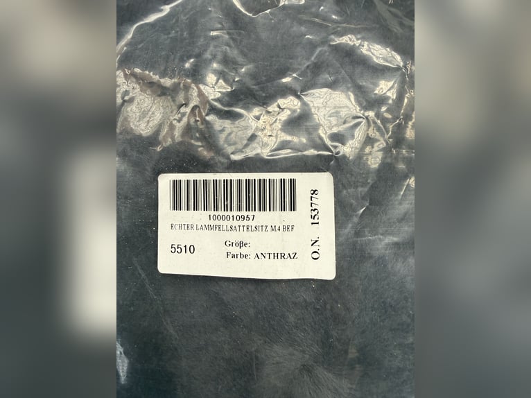 Echt Lammfell Sattelsitz / Sattelüberzug NEU